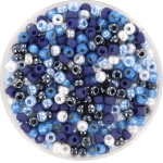 miyuki seed beads 8/0 - blue wonder
