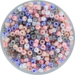 miyuki seed beads 8/0 - moon shine