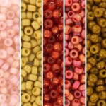 miyuki seed beads 8/0 - cosy velvet - fashion colors winter 2023-2024