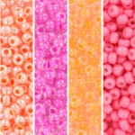 miyuki seed beads 8/0 - bubblegum 