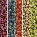 miyuki seed beads 8/0 - elegant fall