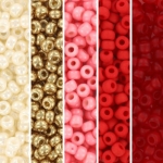 miyuki rocailles 8/0 - love sprinkles