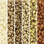 miyuki seed beads 8/0 - sand dunes