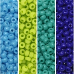miyuki seed beads 8/0 - total turquoise