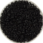 miyuki spacer 3x1.3mm - opaque black