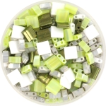 miyuki tila mix - green sparkle