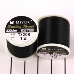 miyuki beading thread 50 meter - black