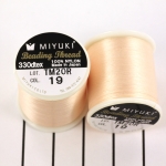 miyuki beading thread 50 meter - light pink