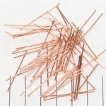 head pin copper - 30 mm
