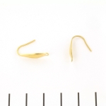 u-shaped ear hook - stainless steel gold 20 mm