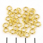 open ring goud - 6 mm extra mooi aansluitend