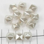 acrylic pearls cube - ivory