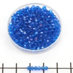 preciosa bicone 3 mm - capri blue