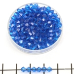 preciosa bicone 4 mm - capri blue