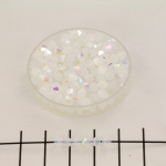 preciosa bicone 4 mm - white opal ab