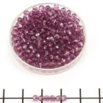 preciosa rond facet 3 mm - amethyst