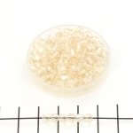 preciosa round facet 4 mm - crystal honey