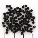 preciosa bicone 3 mm - jet zwart