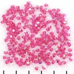 preciosa bicone 3 mm - rose ab