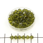 preciosa bicone 6 mm - olivine