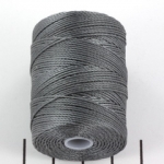 c-lon bead cord 0.5 mm - gray