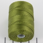 c-lon bead cord 0.5 mm - olivine