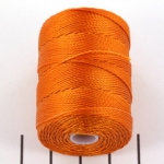 c-lon bead cord 0.5 mm - popsicle orange