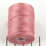c-lon bead cord 0.5 mm - rose