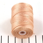 c-lon bead cord 0.5 mm - sea shell