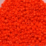 seed beads 12/0 opaque - orange