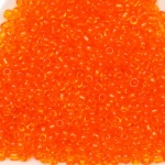 seed beads 12/0 transparent - orange