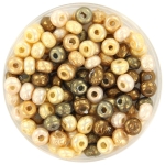 miyuki seed beads 6/0 - mix baroque