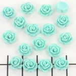little rose 9 mm - turquoise