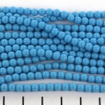 Preciosa pearls 4 mm - aqua blue
