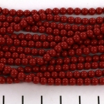 Preciosa parels 4 mm - cranberry