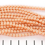 Preciosa pearls 4 mm - peach