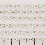 chain oval - 5 mm