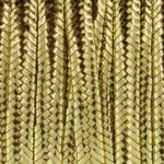 soutache 3 mm - metallic gold