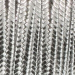 soutache 3 mm - zilver metallic