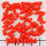 spike 5x8 mm - rood koralin