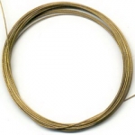 steel wire 10 meter bobbin - gold