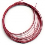 steel wire 10 meter bobbin - red
