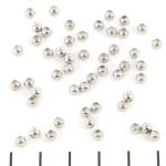 stopkraal met rubberen binnenkant - stainless steel zilver 4mm