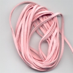 imitation suede lace - pink
