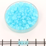superduo 2.5 x 5 mm - frozen matte light turquoise