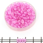 superduo 2.5 x 5 mm - frozen matte pink