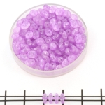 superduo 2.5 x 5 mm - frozen matte violet