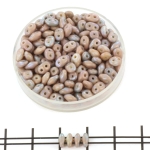 superduo 2.5 x 5 mm - nebula ivory mat