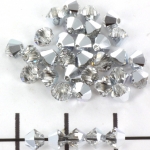 swarovski xilion bicone 4 mm - crystal cal