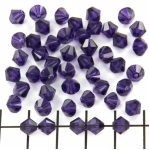 swarovski xilion bicone 6 mm - purple velvet